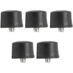 T�te de marteau en caoutchouc noir, 5 pi�ces, pointes de frappe, pr�vention de l'huile antid�rapante ...