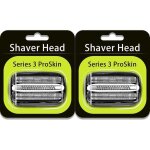 Têtes de rasage de rechange braun series 3 32b, têtes de rasage braun s3 (2 pièces) Têtes de rasage de rechange braun series 3 32b, têtes de rasage braun s3 (2 pièces)