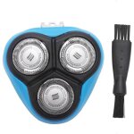 Tte de rasage de rechange compatible avec le rasoir philips at750, bleue