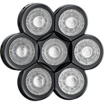 T�te rasoir 7 t�tes faciles � installer rasoir �lectrique flottant barbe tondeuse � cheveux pratique ...