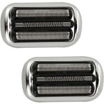 T�te de rechange 32s avec grille et lame, compatible avec les rasoirs braun series 3 (3000s, 3010s, 3040s, ...