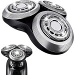 T�tes rotatives de rechange sh90 pour rasoirs philips norelco s�rie 9000, nouvelle version avec roue ...