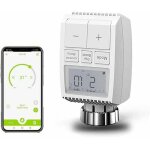T�te thermostatique connect�e et intelligente, intelligent t�te de robinet thermostatique radiateur connect� ...