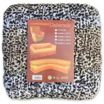 Housse de canap d'angle universelle  pois lopard