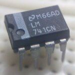 Circuit intgr oprationnel 8 broches ua741, lm741 - 8 lm741 / 8pin