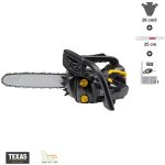 Trononneuse lagueuse thermique 26cc guide 25cm texas xcs2600