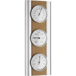 Tfa dostmann - station m�t�o analogique analogique 20. 1053. 17 h�tre, argent w63622