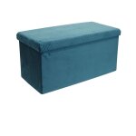 The home deco factory - banc de rangement pliable design velours meli gm The home deco factory - banc de rangement pliable design velours meli gm