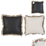 The home deco factory - coussin � franges en raphia 40 cm