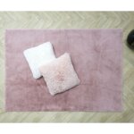 The home deco factory - tapis fin imitation fourrure 120 x 170 cm