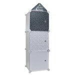 The home deco kids - rangement armoire modulable 3 cubes garçon The home deco kids - rangement armoire modulable 3 cubes garçon