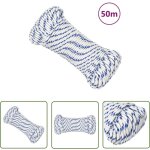 The living store corde de bateau blanc 5 mm 50 m polypropylène - corde de bateau - corde nautique - ligne ... The living store corde de bateau blanc 5 mm 50 m polypropylène - corde de bateau - corde nautique - ligne ...