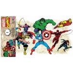 Thedecofactory - marvel comics classic - stickers repositionnables marvel comics classic