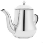 Th�i�re en acier inox - signature - 1l - bec verseur anti - goutte - couvercle ajust� - ergonomique