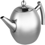 Th�i�re marocaine avec filtre - cafeti�re en acier inoxydable 1l avec filtre �paissie grande capacit� ...
