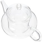 Thire en verre avec filtre et infuseur, tasse  caf, passoire  col de cygne, miss