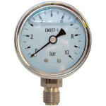 Manomtre inox glycrine radial mle 1 / 4' - 50mm - 0  10bar - thermador