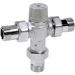 Thermador - mitigeur thermostatique nf montage en t - raccordement  3 / 4' m