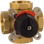 Thermador - vanne m�langeuse laiton 4 voies thermomix kvs 6, 3 - femelle 3 / 4