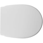 Abattant wc universel d308 en thermodurcissable 44 x 36 cm abattant wc blanc avec double fermeture e'clair ...