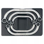 Thermoform� de 5 cl�s polygonales demi - lune pour servante - king tony