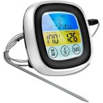 Thermom�tre alimentaire sonde temp�rature cuisine cuisson pour barbecue � viande kebab dinde minuterie ...