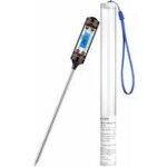 Thermom�tre alimentaire tp - 101bbq / thermom�tre de cuisine domestique / thermom�tre � sonde en acier ...