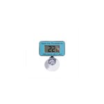 Thermomtre d'aquarium numrique lcd avec ventouse pour poissons et reptiles - avec batterie