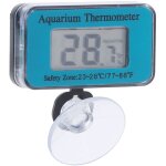 Thermomtre d'aquarium rservoirs de poissons numriques plonge lcd compteur de temprature ventouse ...