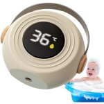 Thermom�tre de bain pour b�b�, thermom�tre flottant pour eau de baignoire avec capteur de s�curit�, lecture ...