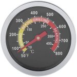 Thermomtre de barbecue en acier inoxydable 50800 c - indicateur de temprature pour la cuisson au barbecue ...
