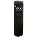 Thermomtre pour bb thermomtre frontal noir, mini thermomtre lectronique portatif  infrarouge sans ...