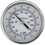 Thermom�tre bim�tallique ts - bx40 thermom�tre pour barbecue thermom�tre pour barbecue