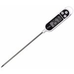 Thermom�tre de cuisine num�rique thermom�tre alimentaire sonde longue instantan�e thermom�tre grand �cran ...