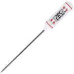 Thermom�tre de cuisson � sonde, thermom�tre � stylo en acier inoxydable (blanc)