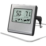 Thermom�tre de cuisson pour viande num�rique avec large �cran lcd pour fumoir four cuisine friandises ...