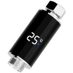 Thermom�tre de douche pour robinets de 1 / 2 pouce ? �tanche, affichage num�rique intelligent de la temp�ratur ...
