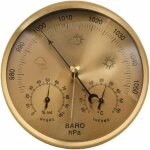 Thermomtre extrieur hygromtre 3 - en - 1 baromtre suspendu mural aucune batterie requise  la maison ...