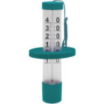 Thermom�tre flottant 27 cm � gros chiffres - bayrol