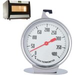 Thermom�tre de four 0 - 400 ?, thermom�tre � cadran en acier inoxydable � lecture instantan�e jauge de ...