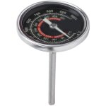 Thermom�tre de four en acier inoxydable, 0 - 1000 ? / 0 - 500 ? thermom�tre de barbecue de viande de ...