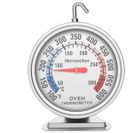 Thermom�tre de four analogique acier inoxydable grand cadran pour four �lectrique gaz barbecue cuisine ...