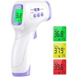 Aimoonsa - thermometre frontal adulte, thermometre frontal infrarouge, 2 en 1 thermomtre san contact ...