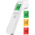Thermom�tre frontal sans contact, lecture 1s, m�moire, ? / ?, b�b� / adulte (piles non incl. ).