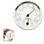 Thermom�tre hygrom�tre, thermom�tre analogique ext�rieur, thermom�tre mural sans fil et hygrom�tre pour ...