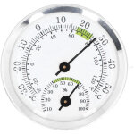 Thermom�tre hygrom�tre, humidim�tre mini hygrom�tre � cadran thermom�tre hygrom�tre pour humidificateurs ...