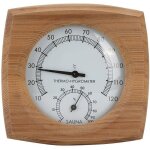 Thermom�tre / hygrom�tre, int�rieur bois 2 - en - 1 pour sauna sauna thermo - hygrom�tre thermom�tre ...