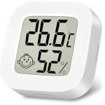 Thermomtre hygromtre intrieur digital  haute prcision, moniteur de temprature et humidimtre