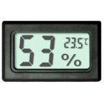Thermom�tre et hygrom�tre num�rique lcd 2 en 1 pour terrariums