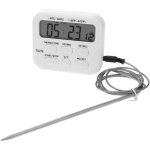 Thermom�tre hygrom�tre num�rique lcd thermom�tre �lectronique, thermom�tre alimentaire � sonde